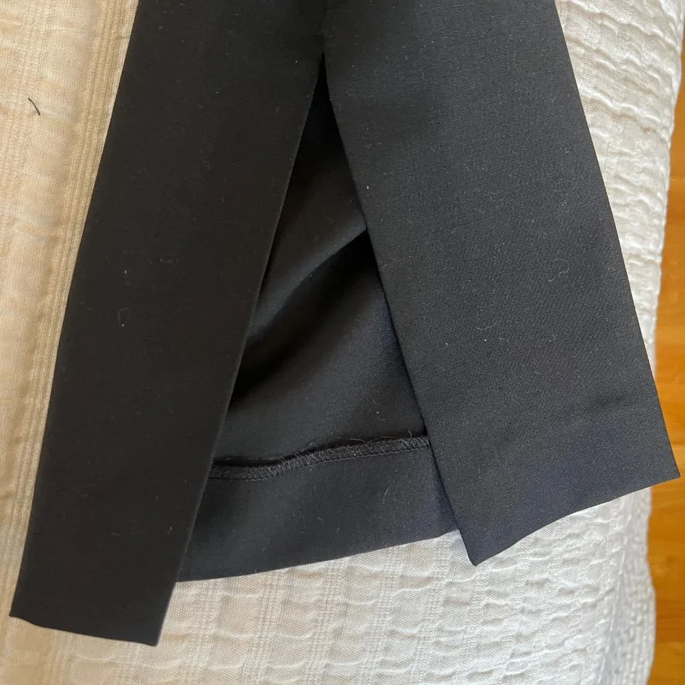 Tibi Tropical Wool Elfie Trouser with Slits - Petite - 4 - Picture 7 of 16